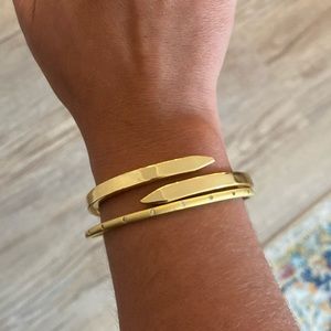 Freida Rothman Gold Bangle